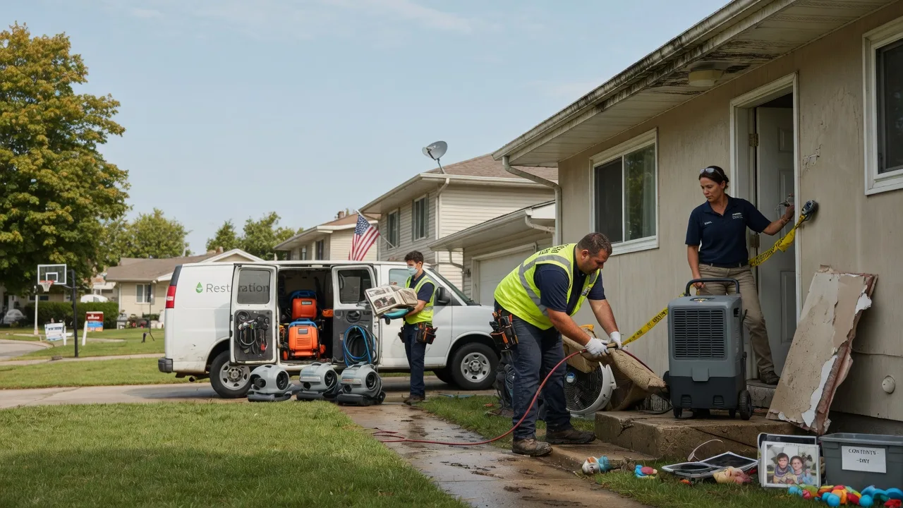 Water Damage Restoration in Gilliam, LA near me
